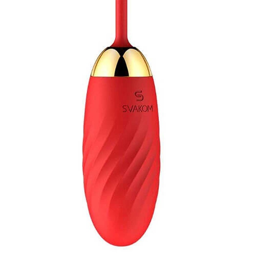 Svakom Svakom Ella Neo 11 Function App Controlled Webcam Interactive Egg Red Vibrators