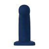 Bondara Nexus Banx Navy Silicone Hollow Dildo - 8 Inch Navy Blue Dildos