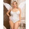 Bondara Belle Bondara Belle Sex Goddess Plus Size Angel Costume White Role Play Costumes & Outfits