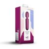 Rocks Off Sugarboo Playful Passion Burgandy 10 Function Wand Vibrator Burgundy Vibrators