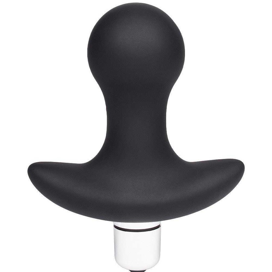 Bondara Essentials Bondara P-Ass-Ifier Vibrating Butt Plug - 3.5-Inch Black Anal Toys