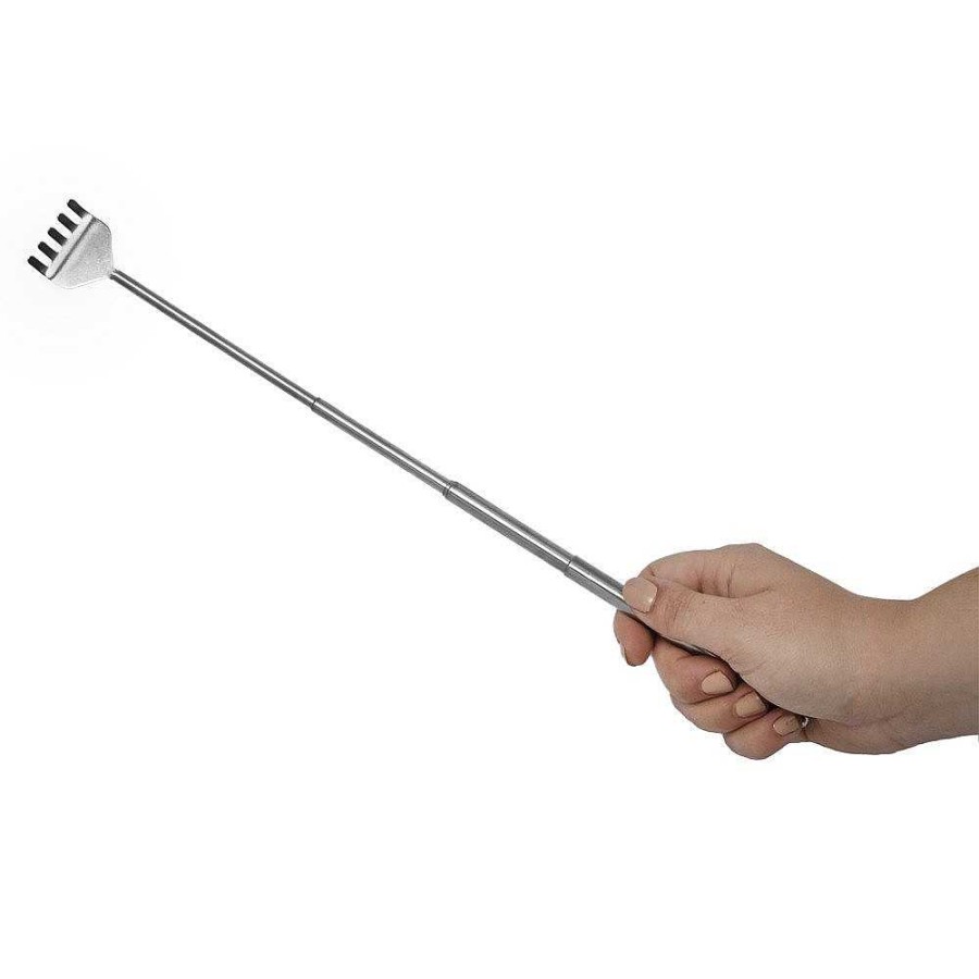 Bondara Torment Stainless Steel Telescopic Body Scratcher Silver Medical Play Toys