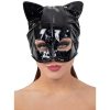 Bondara Siren Bondara Siren Sex Kitten Pvc Cat Mask Black Fetish Clothing