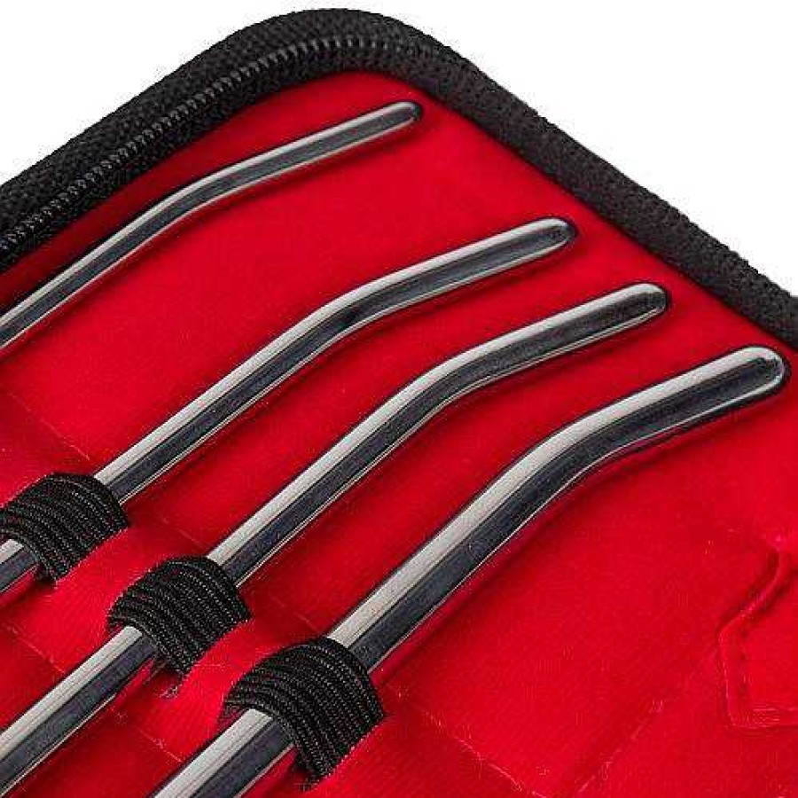 Torment Torment 8 Piece Pratt Urethral Sounds & Dilators - 11 Inch Silver Medical Play Toys