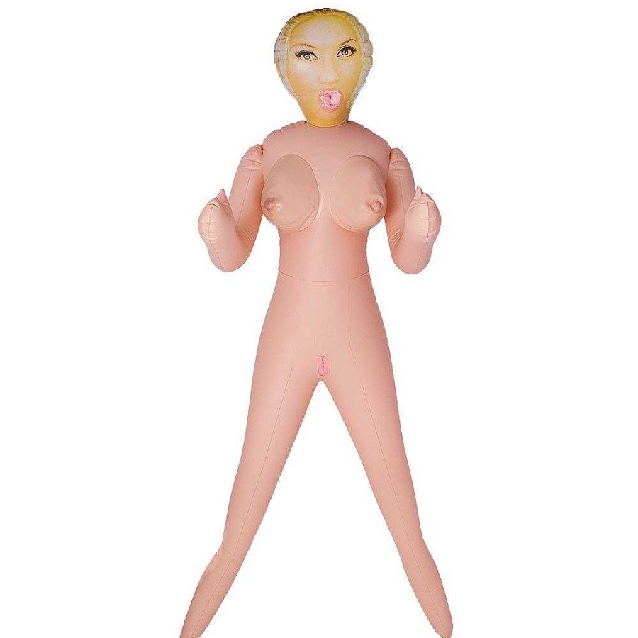 Bondara Bondara Jodie Juggs Lifesize Inflatable Sex Doll Light Tone Male Sex Toys