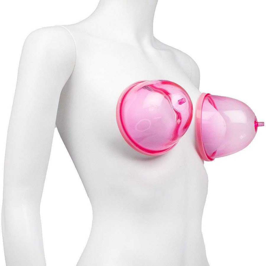 Bondara Bountiful Bust Dual Breast Enlarger Pink Nipple Toys & Clit Toys