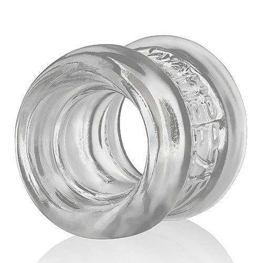 Oxballs Oxballs Squeeze Ball Stretcher - 28Mm Clear Male Sex Toys