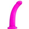 Bondara Bondara Silicone Curved Dildo - 5 Or 7 Inch Black Or Purple Dildos