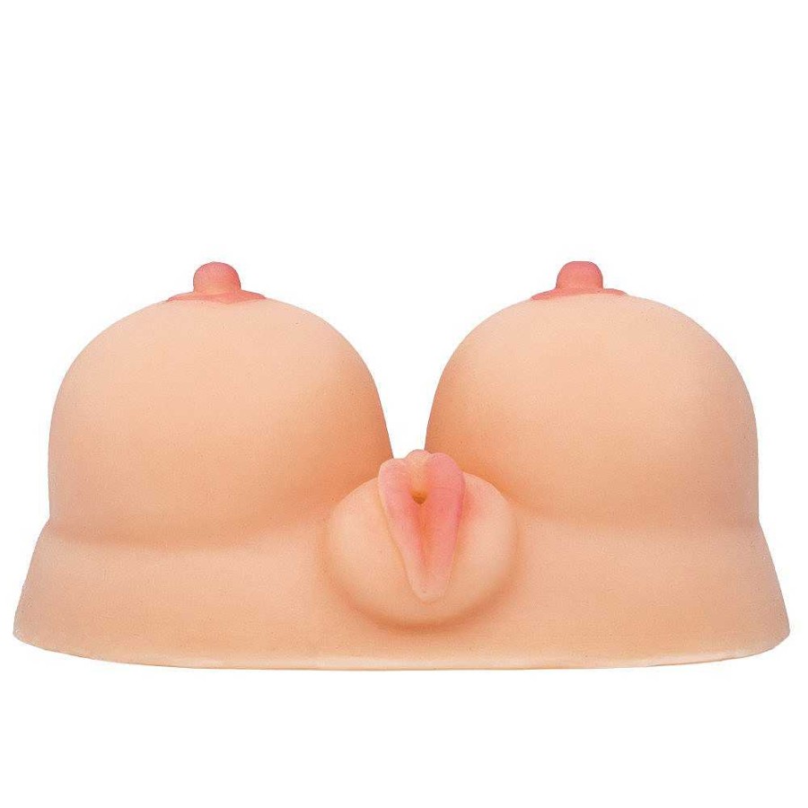 Bondara Bondara Motorboat Vagina Masturbator - 5 Inch Light Tone Male Sex Toys