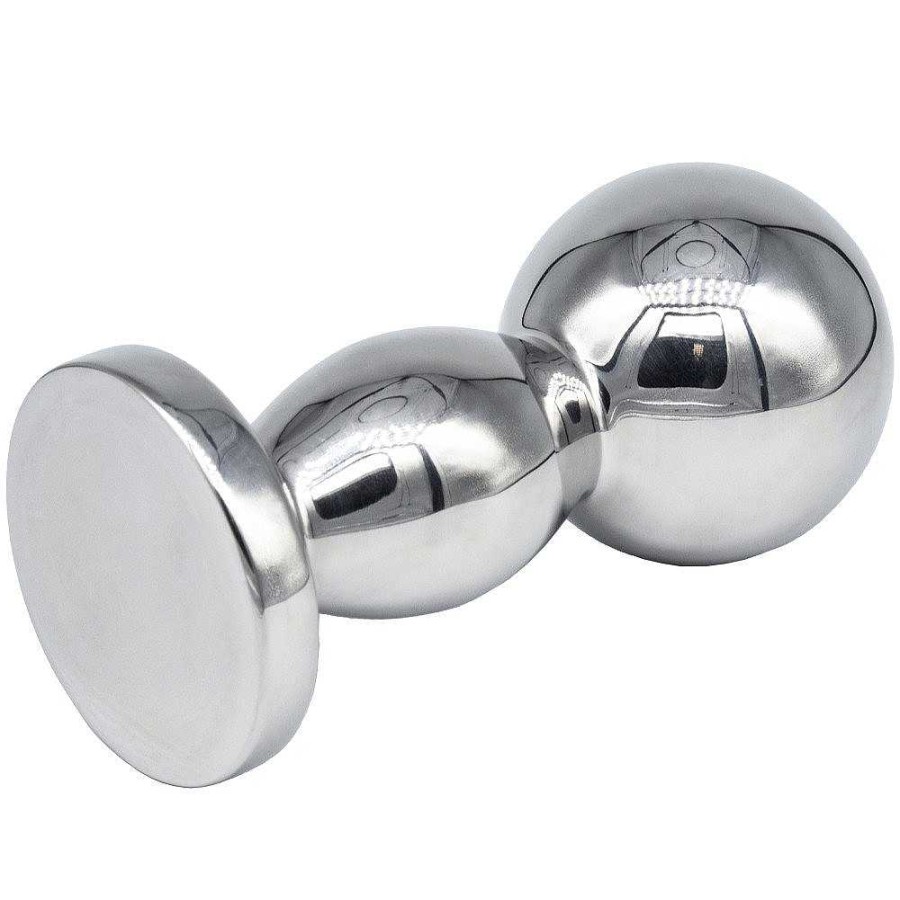 Bondara Hot Hardware Bubble Trouble Stainless Steel Butt Plug - 677G Silver Butt Plugs