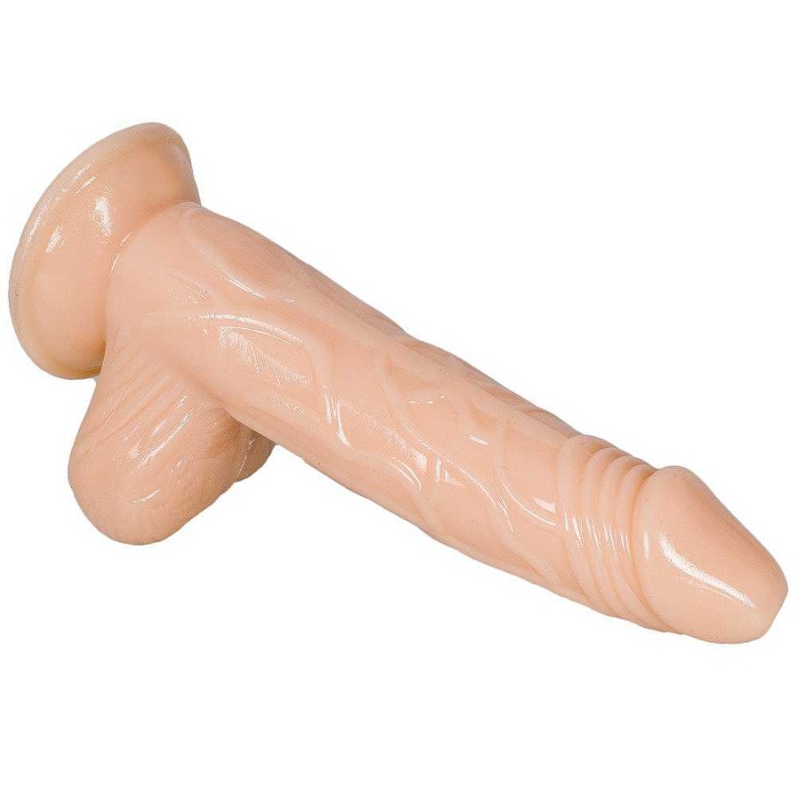 Bondara Bondara Suction Cup Ballsy Dildo - 6 Inch Light Tone Dildos