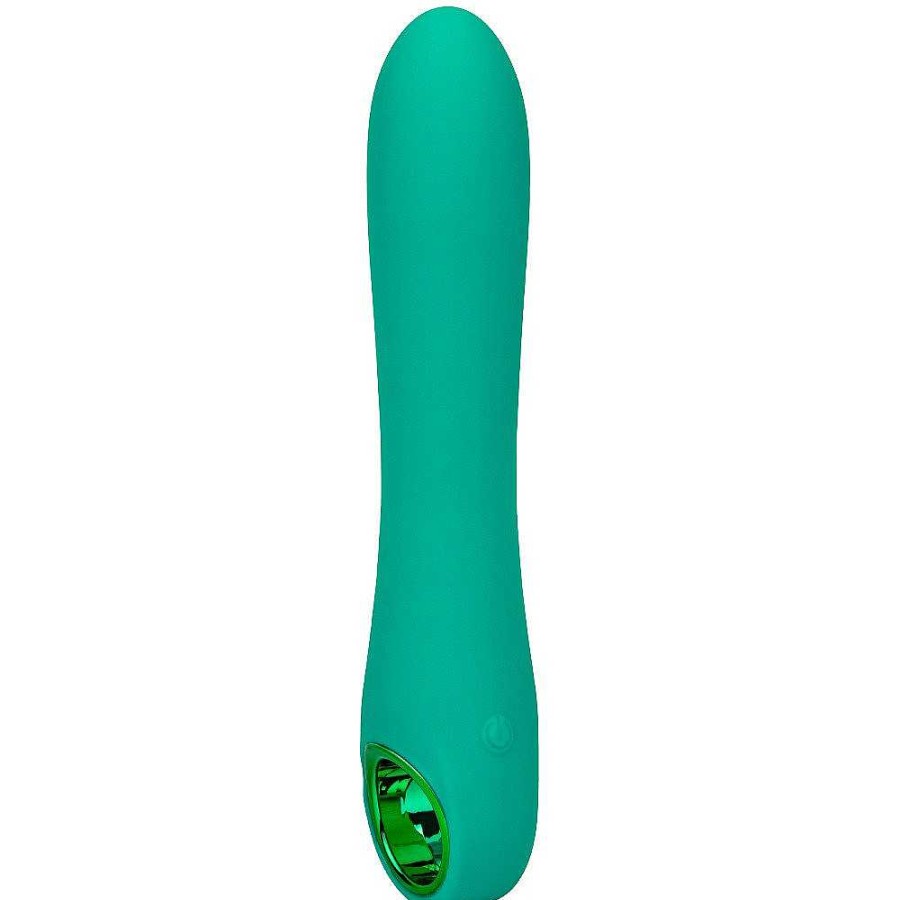 Bondara Bondara Emerald Arouser Silicone 10 Function Vibrator Green Vibrators