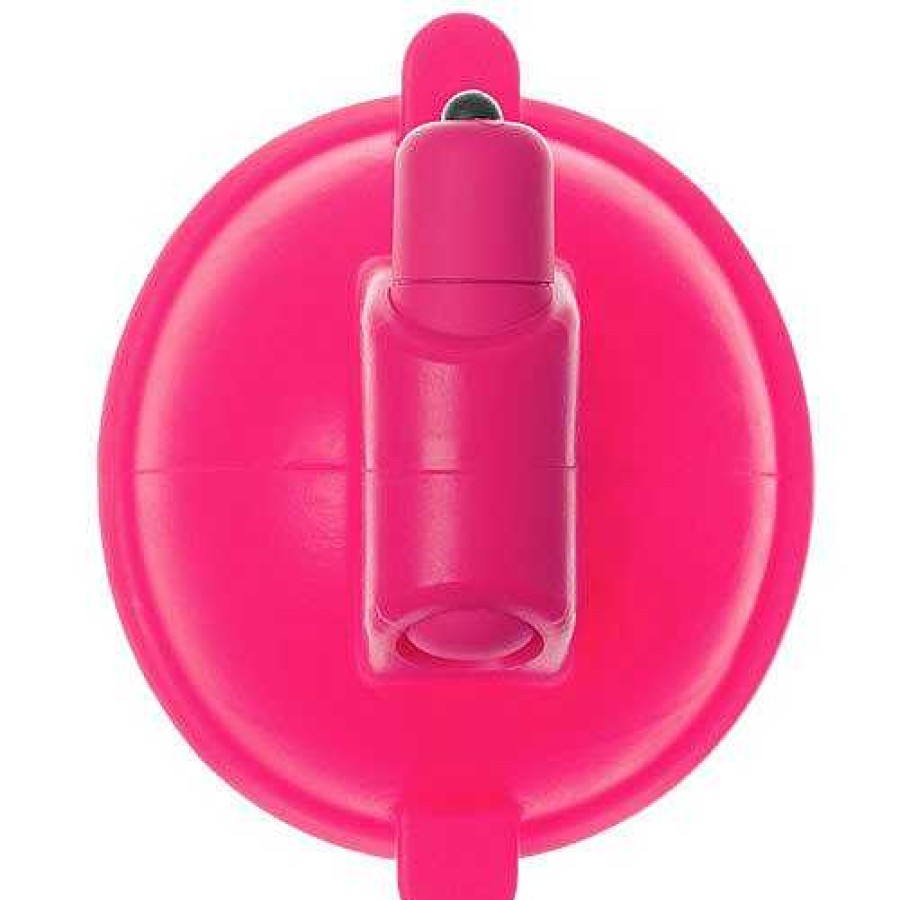 Bondara Fizzing Vibrating Silicone Nipple Cups Pink Nipple Toys & Clit Toys