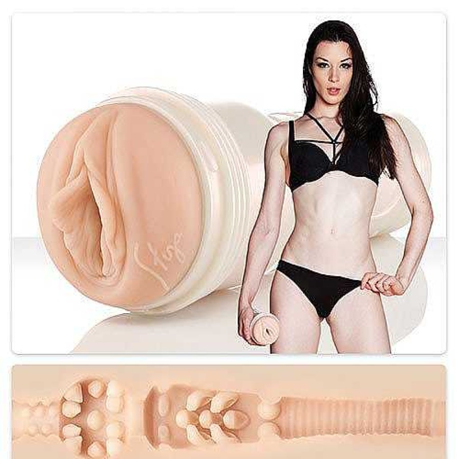 Fleshlight Fleshlight Girls Stoya Destroya Masturbator - 10 Inch Light Tone Sleeve, Pearlescent Case Male Sex Toys