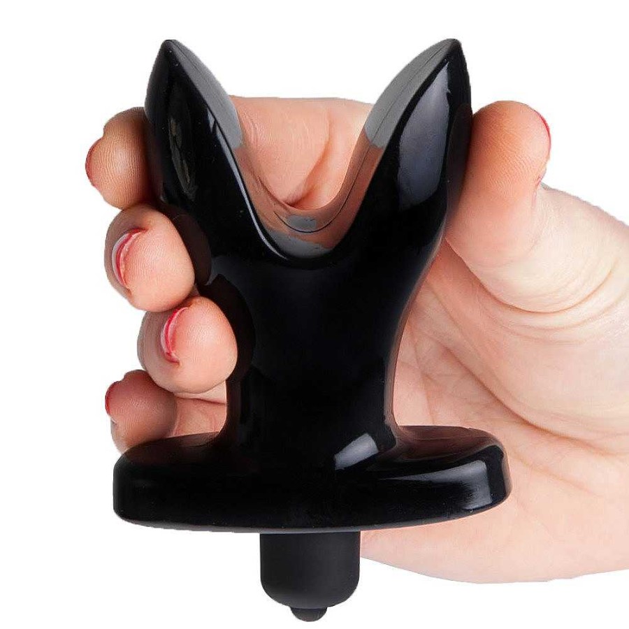 Bondara Anchors Away Vibrating Butt Plug Black Anal Toys