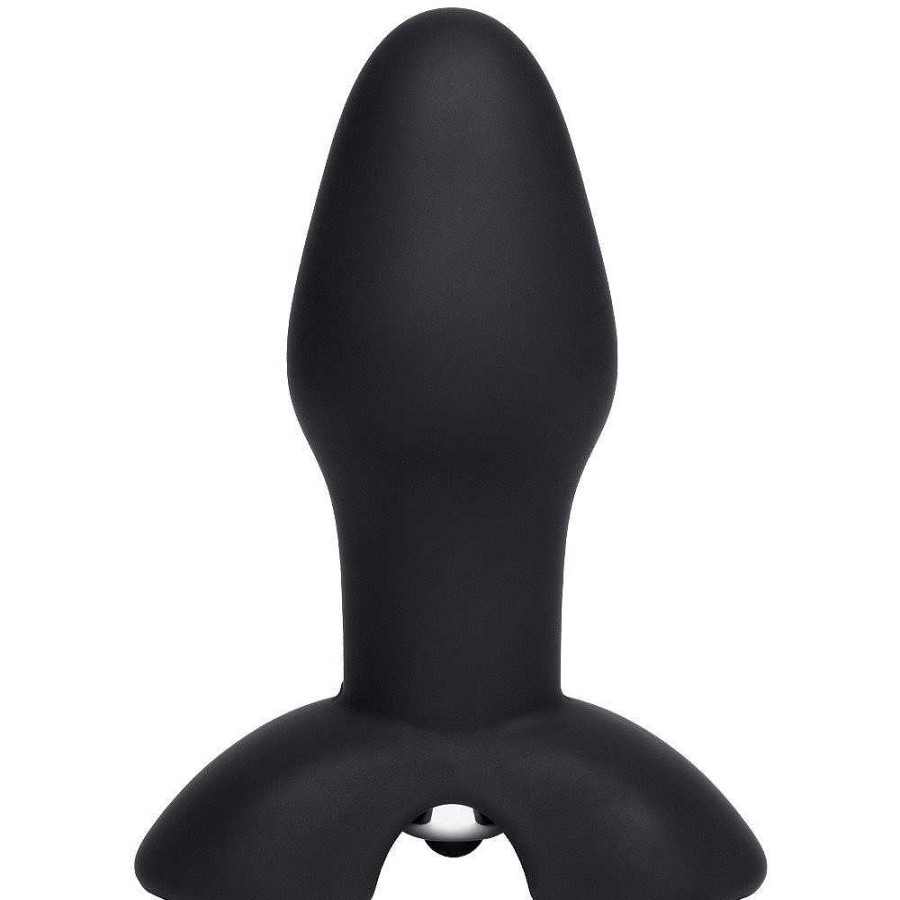 Bondara Bondara Rock-It Silicone Vibrating Butt Plug - 4 Inch Black Butt Plugs