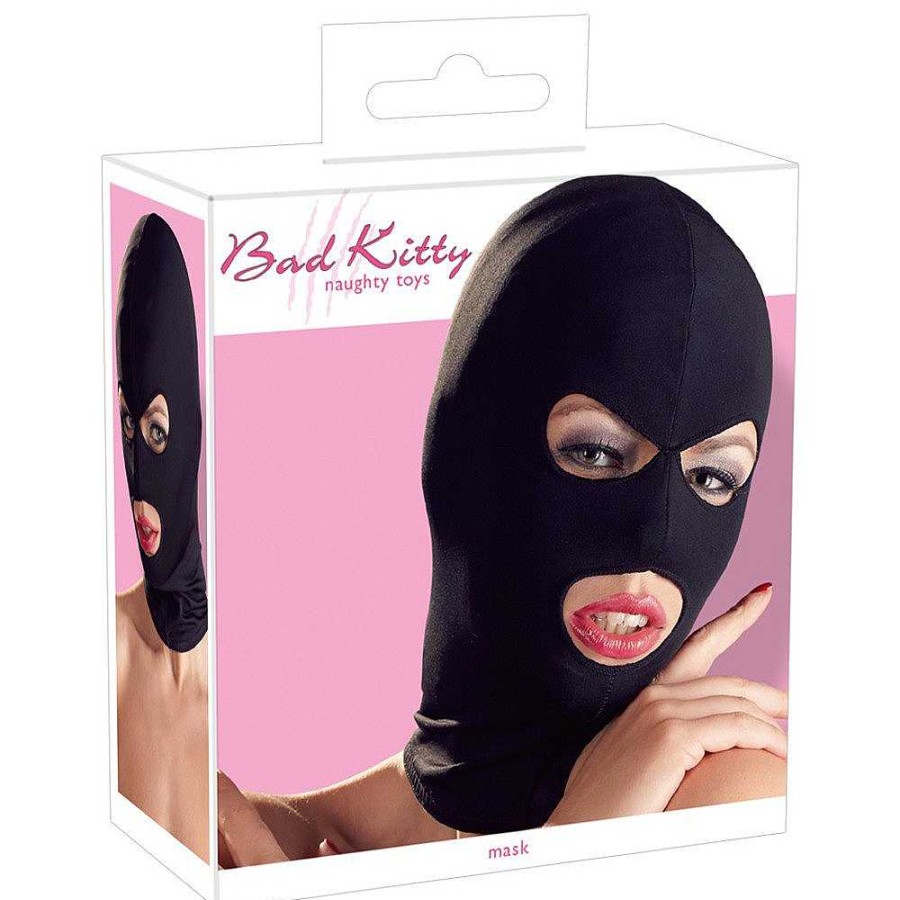 Bondara Spandex Hood Black Fetish Clothing