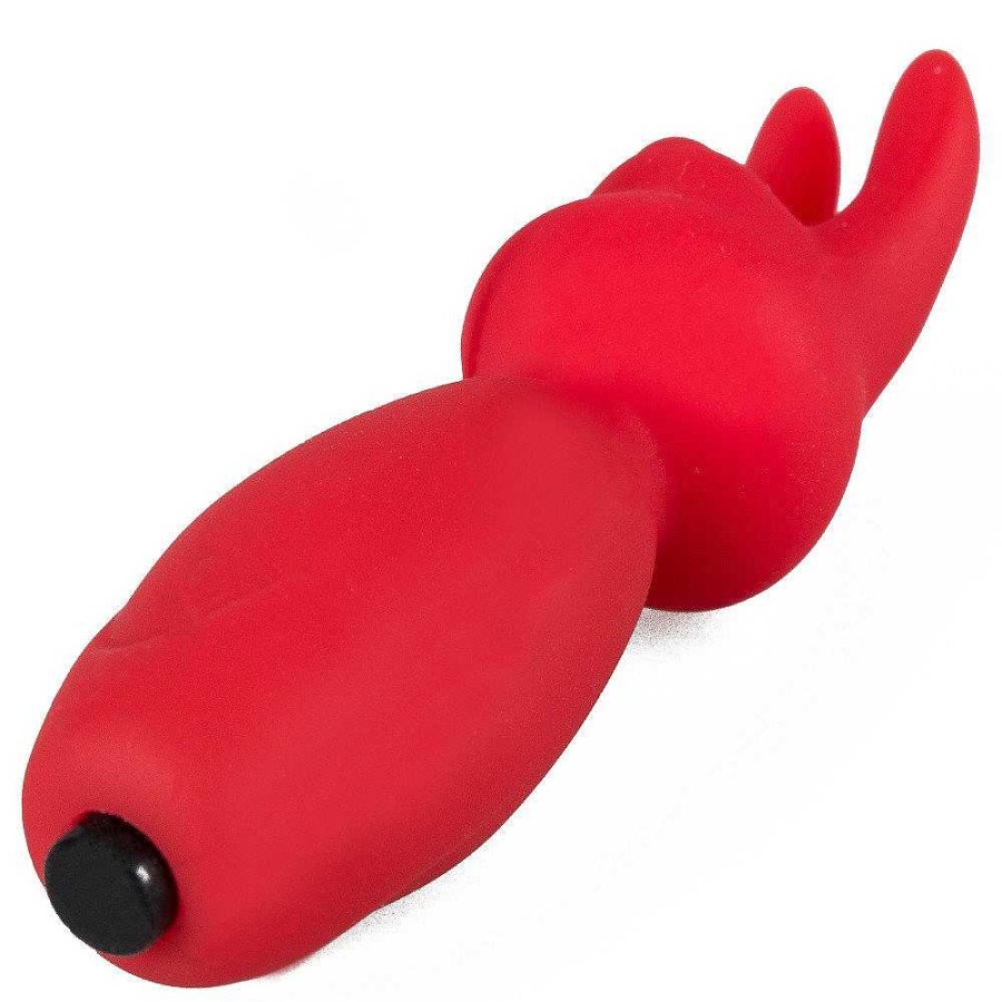 Bondara Bondara Silicone Rabbit Clitoral Stimulator Red Vibrators