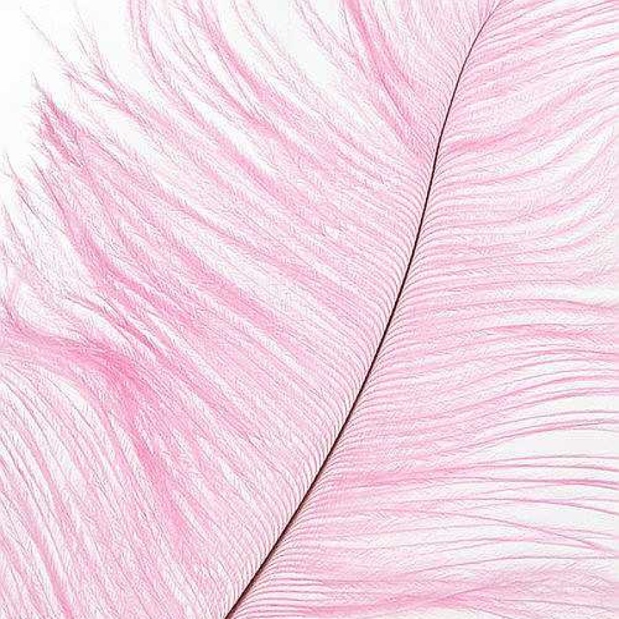 Bondara Bondara Ostrich Feather Teaser - 16 Inch Pink Floggers, Whips & Ticklers