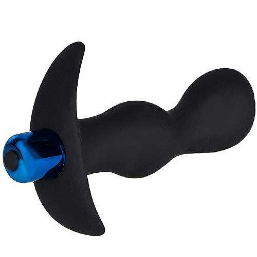 Bondara Bondara Wingman 10 Function Vibrating Butt Plug - 4, 4.5, 5 Inch Black Anal Toys