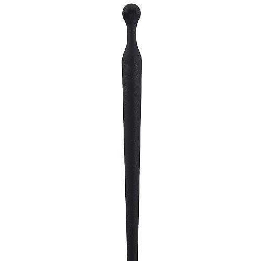 Bondara Bondara Silicone Smooth Straight Penis Plug - 10.5Cm Black Medical Play Toys