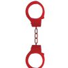 Bondara Ouch! Metal Beginner'S Handcuffs Red Bondage Restraints & Handcuffs