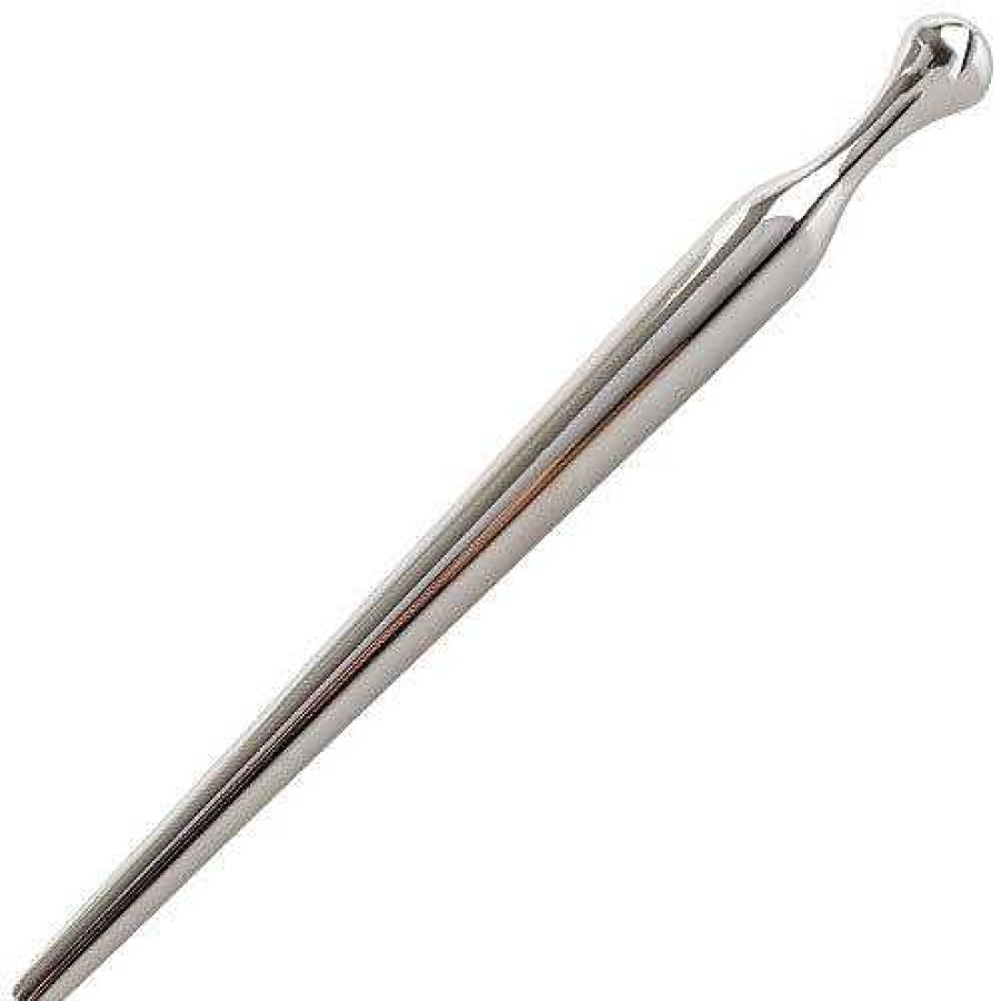 Bondara Torment Stainless Steel Tapering Penis Plug - 10.5Cm Silver Medical Play Toys