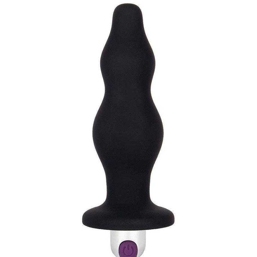 Bondara Bondara Booty Blast 10 Function Rechargeable Butt Plug - 5.5 Inch Black Anal Toys