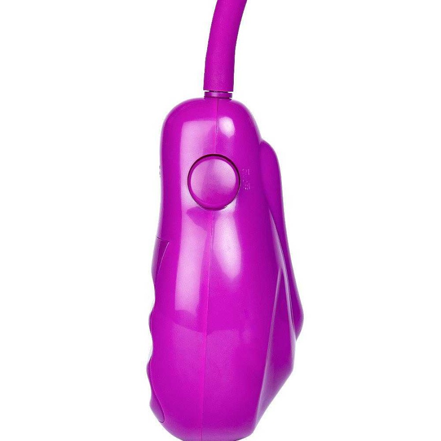 Bondara Bondara Enhance Purple Electronic Vagina Pump Clear Cup With Purple Tubing Nipple Toys & Clit Toys