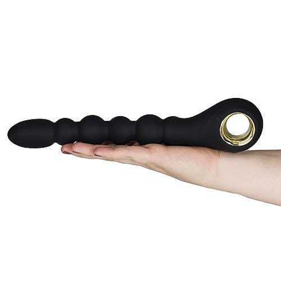 Bondara Bondara Backdoor Bandit 10 Function Anal Vibrator - 11 Inch Black Anal Toys