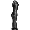 Bondara The Fist Bump Monster Dildo - 14 Inch Black Dildos