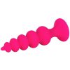 Bondara Bondara Silicone Ripple Suction Butt Plug - 4.5 Inch Pink Anal Toys