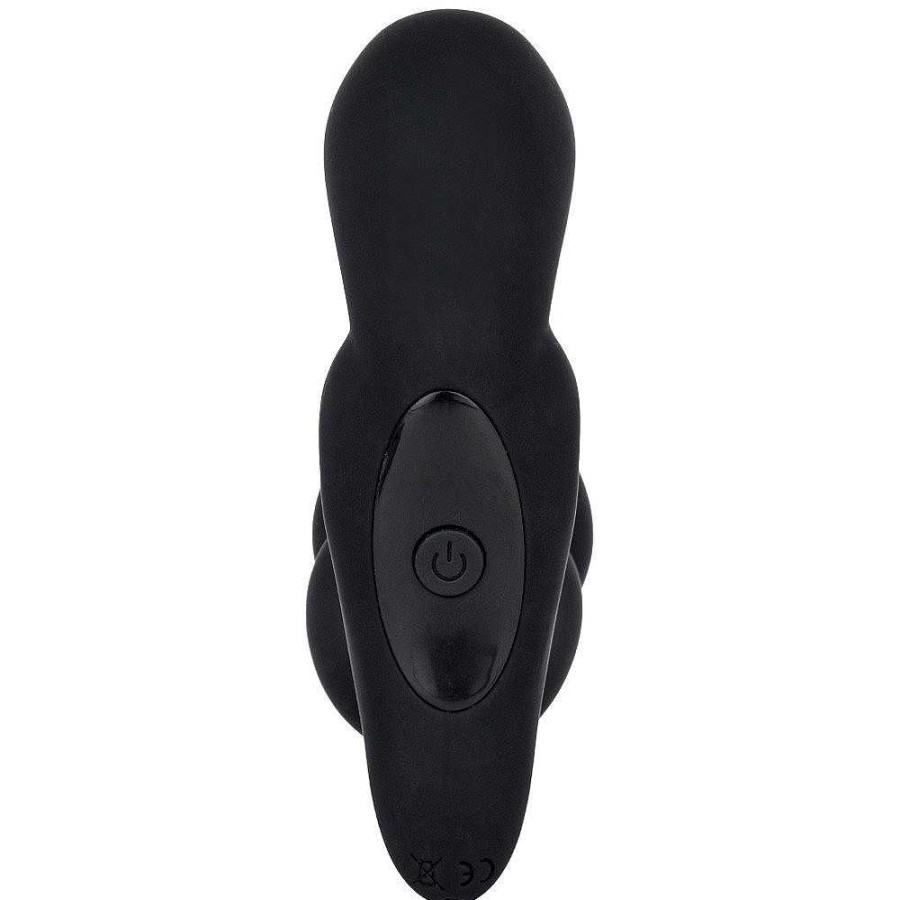 Bondara Bondara 12 Function Remote P-Spot And Perineum Massager Black Anal Toys