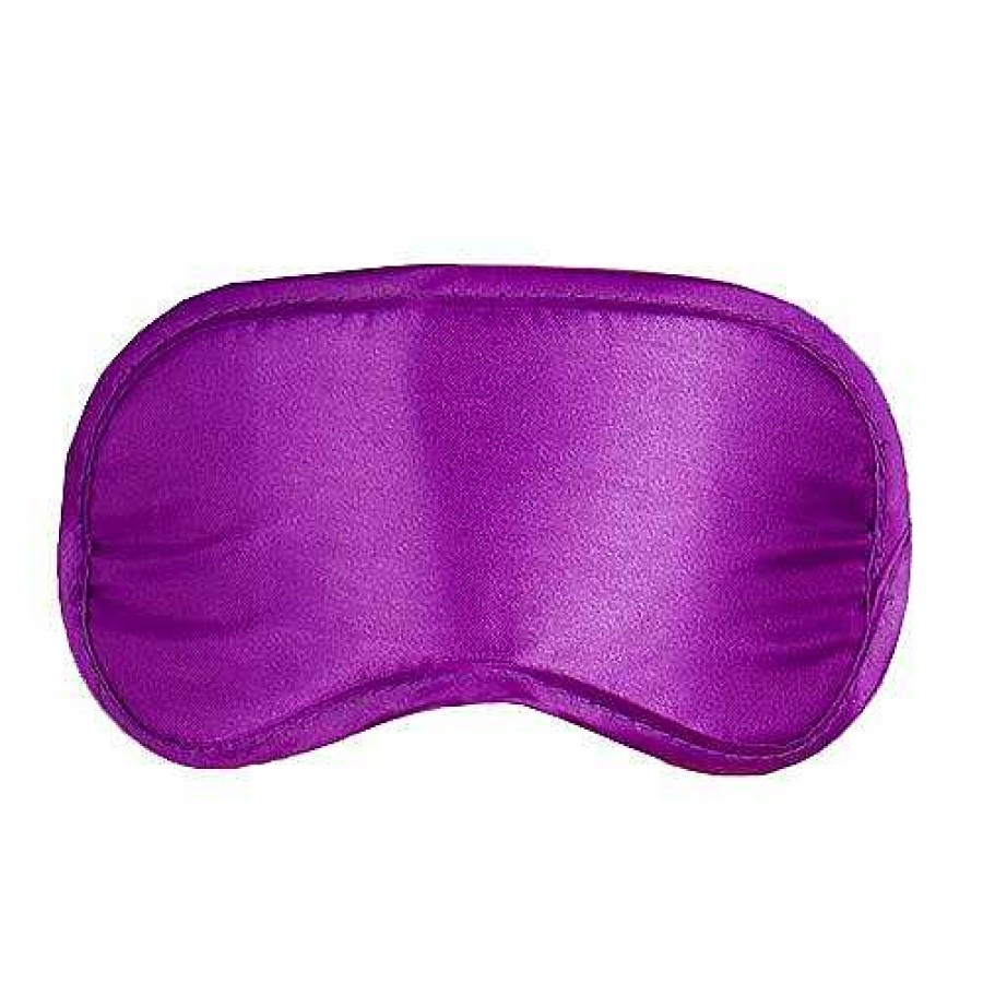 Bondara Bondara Soft Satin Blindfold Mask - Purple Purple (Shade May Vary From Image Shown) Sex Toys For Couples