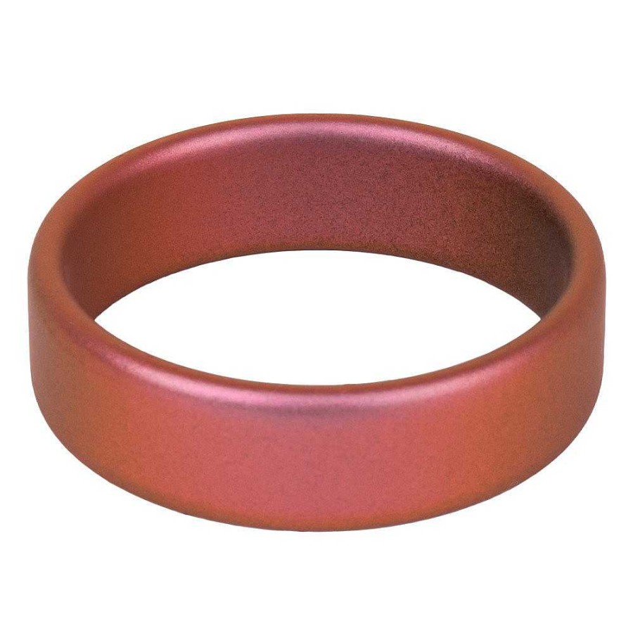 Bondara Bondara Cosmos Silicone Cock Ring Metallic Red Sex Toys For Beginners