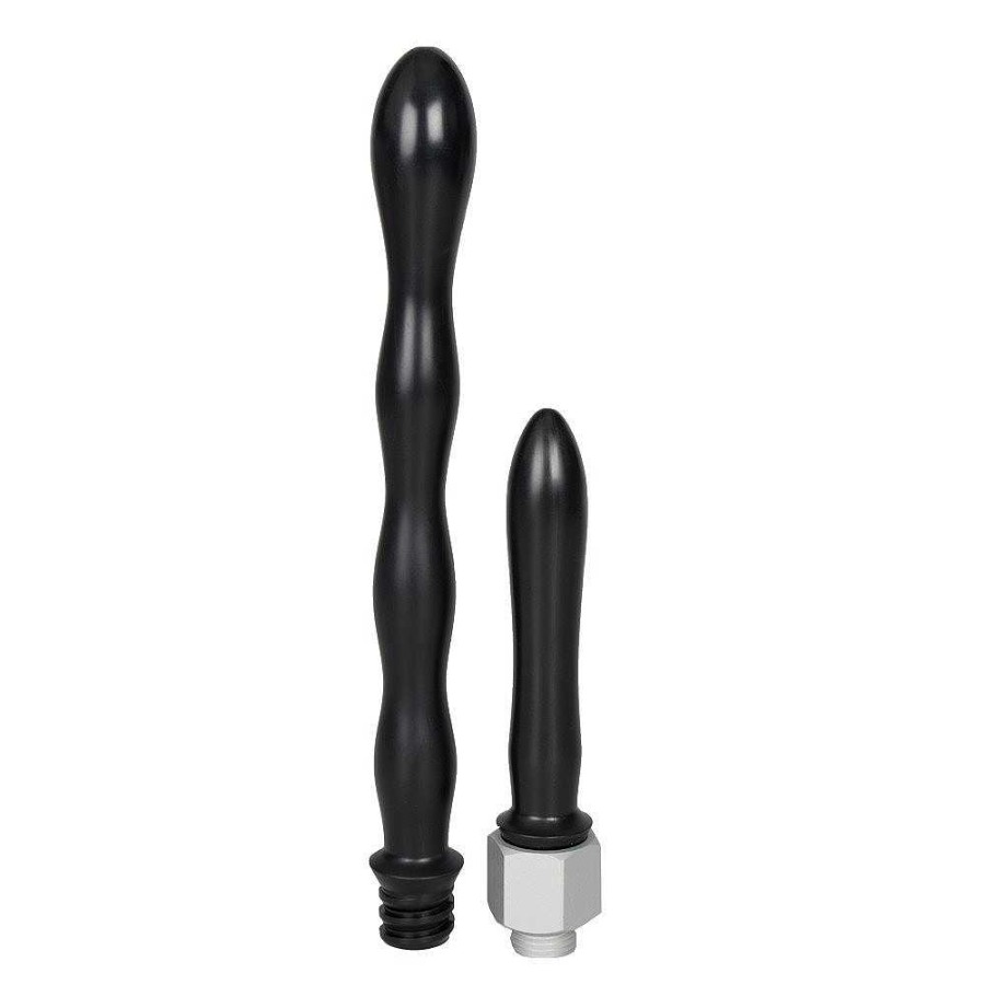 Bondara Bondara Anal Douche Shower Kit Black And Silver Anal Toys