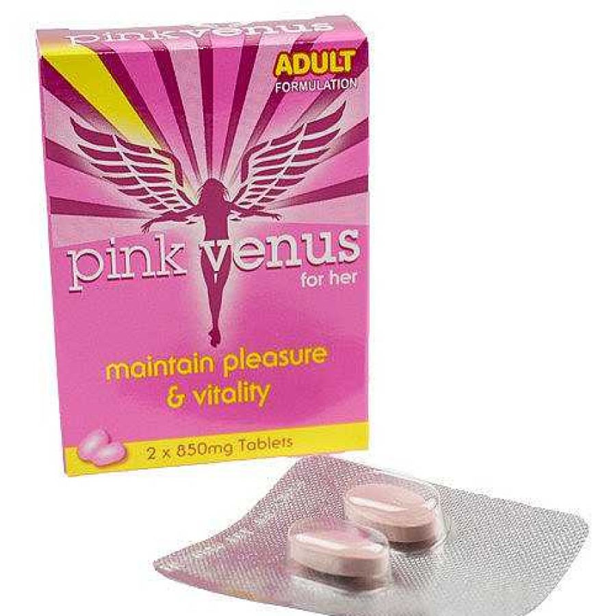 Bondara Pink Venus Libido Enhancing Pills - 2 Capsules Female Sex Aids