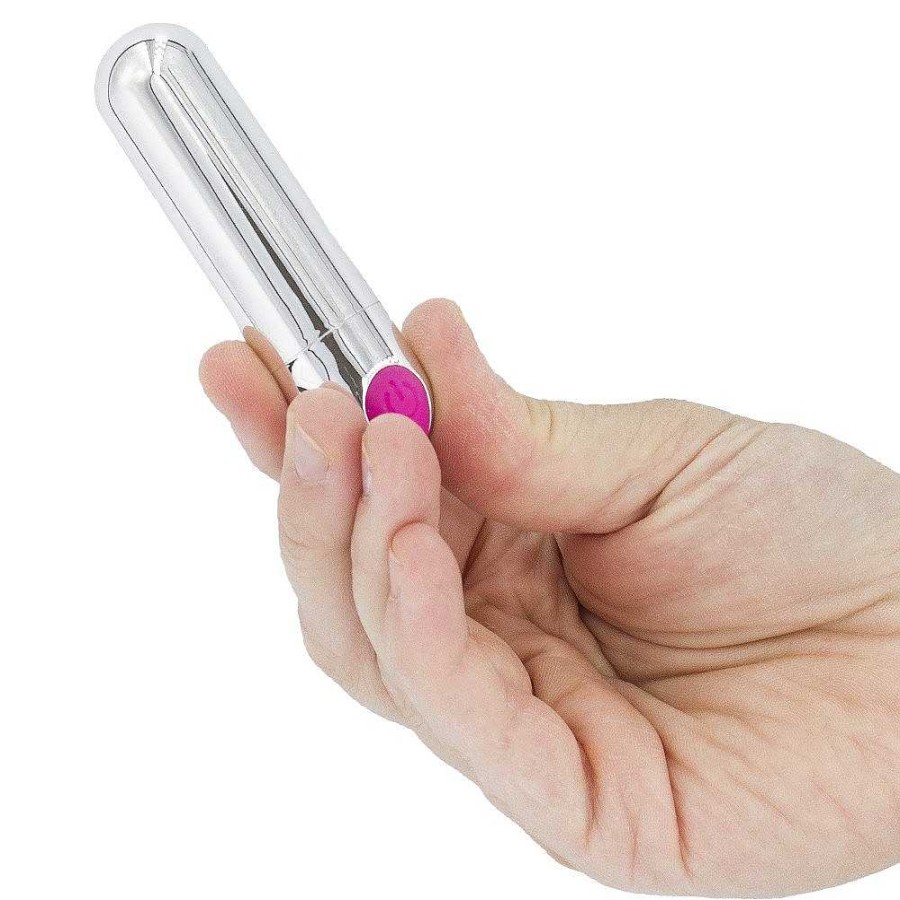 Bondara Bondara Swift 10 Function Rechargeable Bullet Vibrator Silver Vibrators