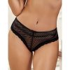 Bondara Bondara Belle Barely There Plus Size Cut-Out Knickers Black Sexy Plus Size Lingerie