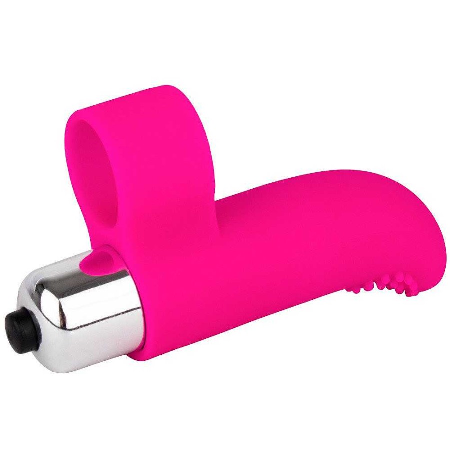 Bondara Bondara Clit Charmer Silicone Finger Vibrator Pink Vibrators