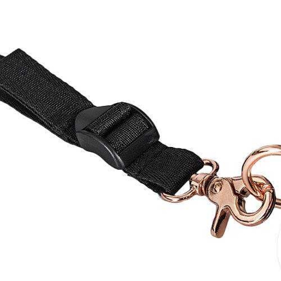 Bondara Boutique Bondara Imprisoned In Bed Restraint Black And Rose Gold Bondage Restraints & Handcuffs