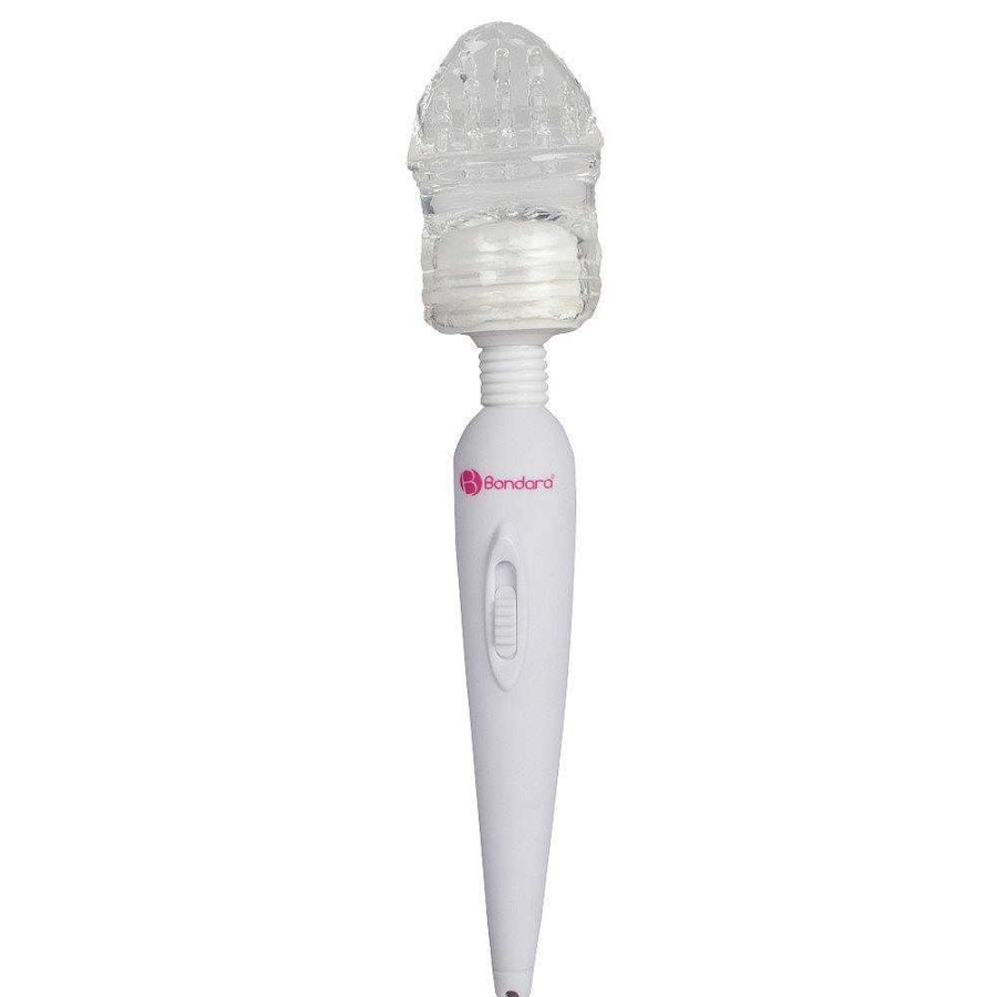 Bondara Bondara Midi Rechargeable Multi Speed Wand Vibrator White Vibrators