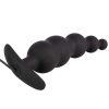 Bondara Bondara Bubble Butt Silicone 12 Function Butt Plug - 4.8 Inch Black Anal Toys