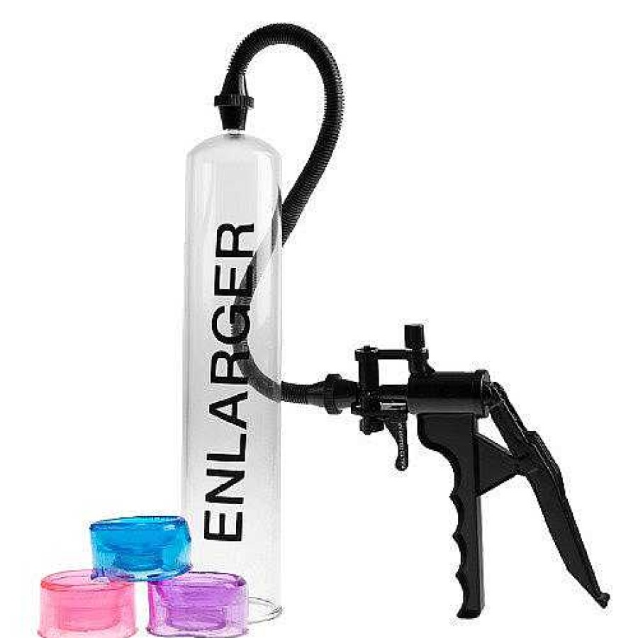 Bondara Essentials X Factor Vacuum Penis Pump Black/Clear Male Sex Toys