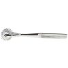 Bondara Bondara Stainless Steel 5-Row Wartenberg Pinwheel Silver Medical Play Toys