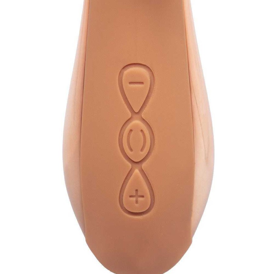 Bondara Bondara Crush 10 Function Rechargeable Rabbit Vibrator Caramel Vibrators