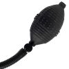 Bondara Stimulating Penis Pump With Massage Sleeve Clear With A Black Pump Male Sex Toys