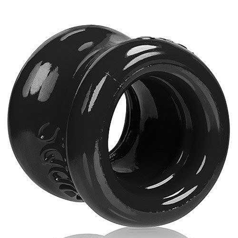 Oxballs Oxballs Squeeze Ball Stretcher - 28Mm Black Cock & Ball Play Toys