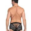 Bondara Man Bondara Man Lace Corset Boxer Briefs Black Men'S Sexy Underwear